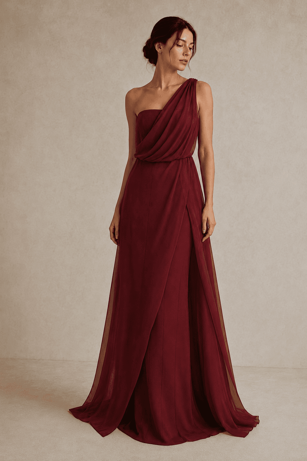 Maroon Dress image 6