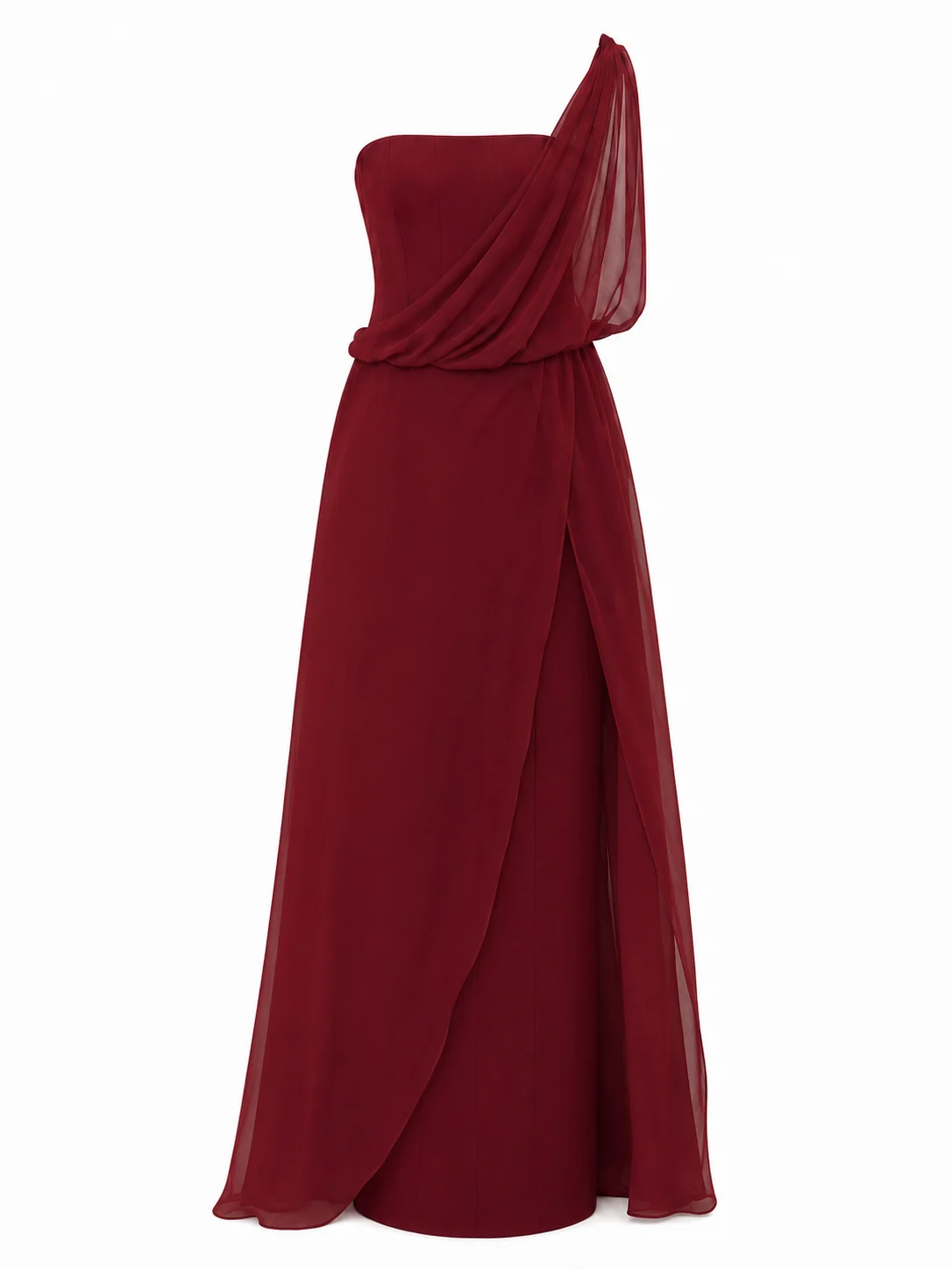 A Joie Couture evening gown photographed from the front